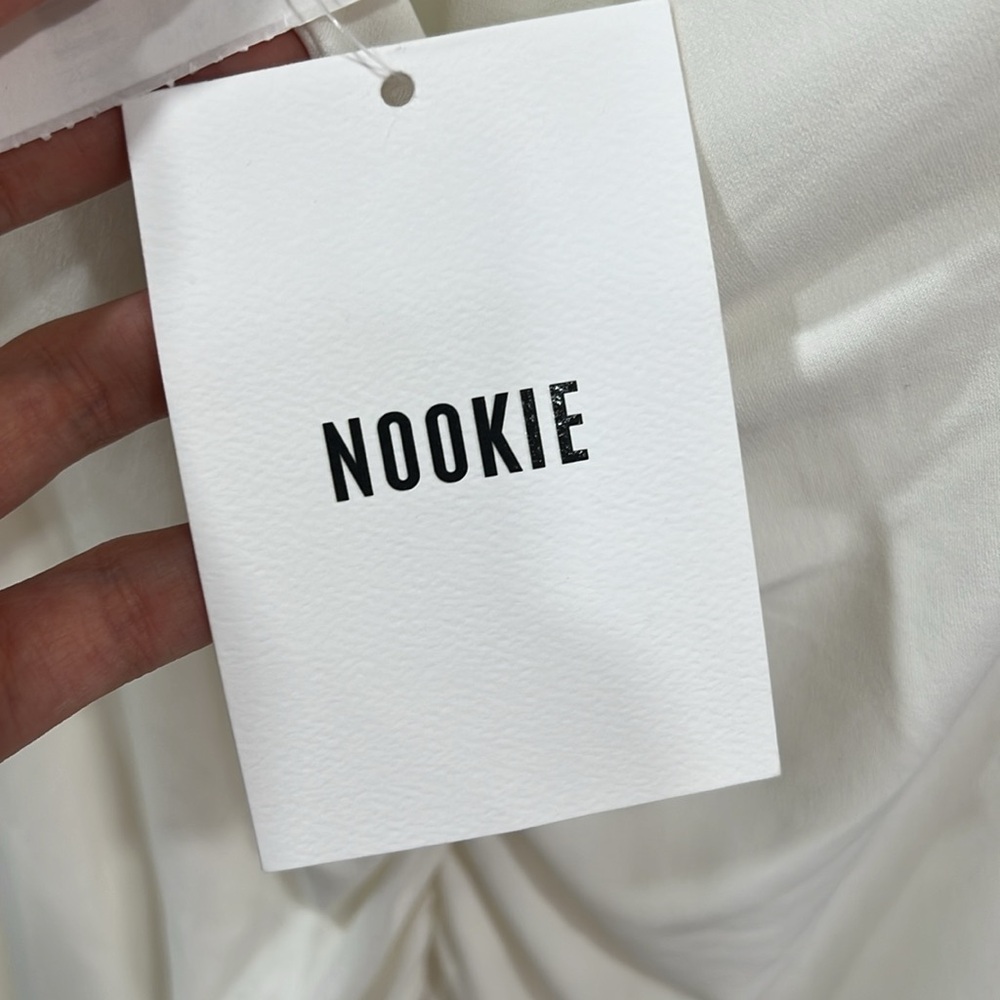 Nookie x REVOLVE Illegal Halter Gown in White - Picture 11 of 13